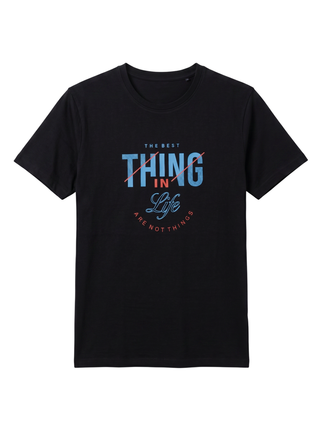 "The Best Things" Premium Off-White Graphic Tee