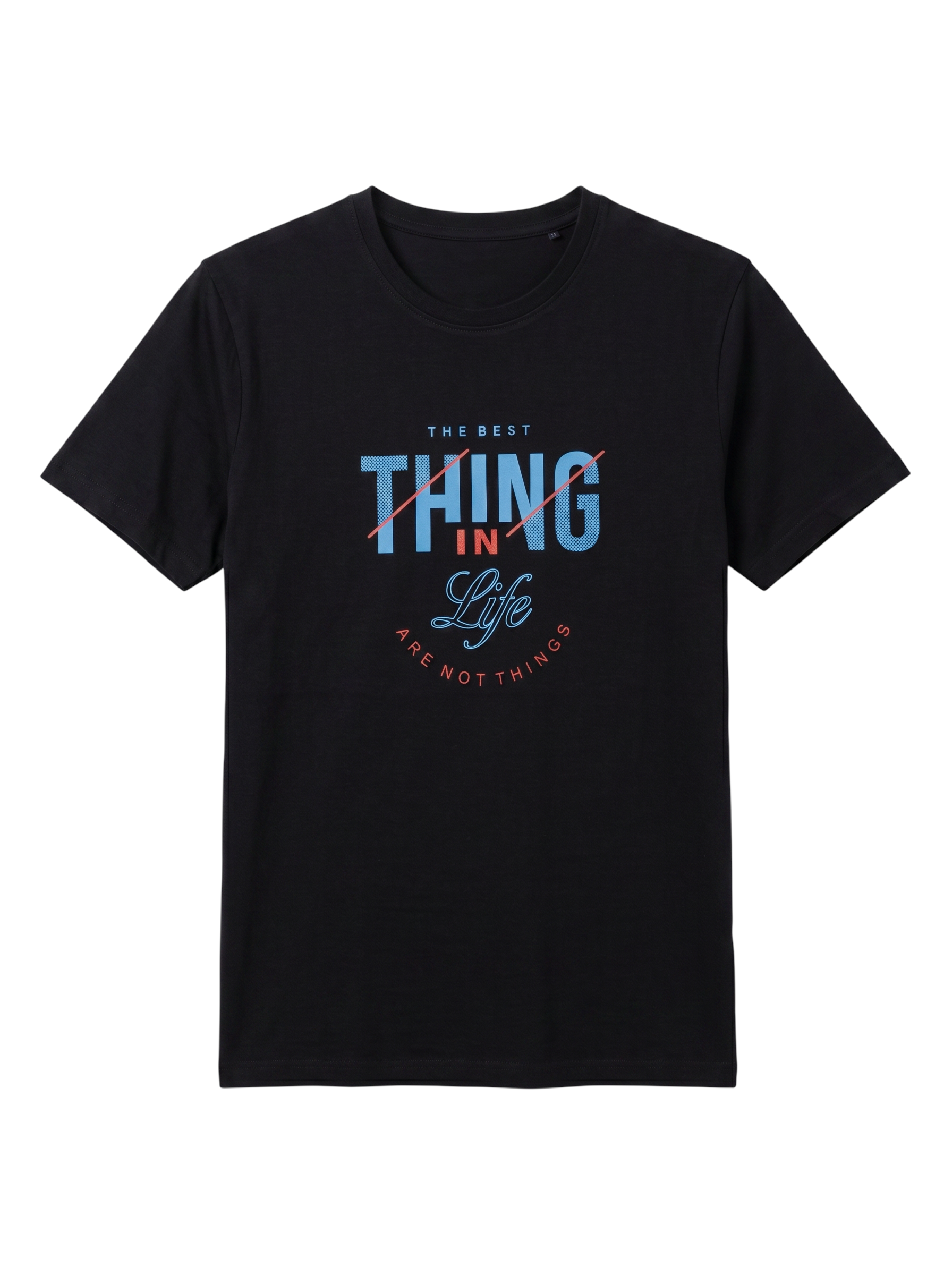 "The Best Things" Premium Off-White Graphic Tee