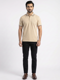 TJ BEIGE SIGNATURE POLO