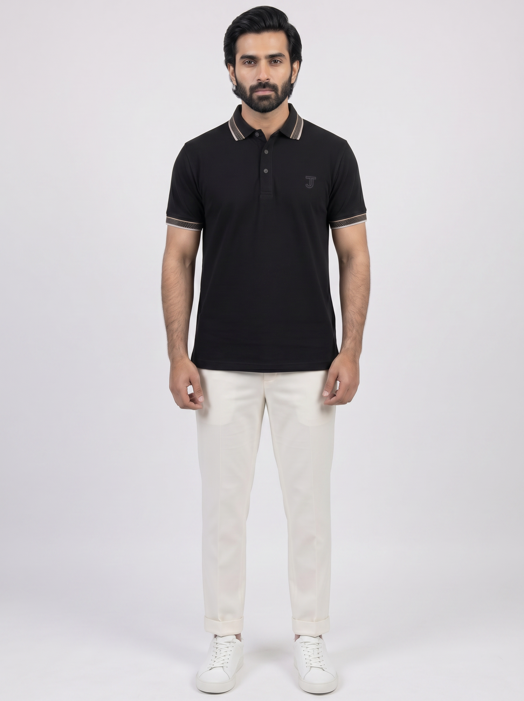 TJ WHITE SIGNATURE POLO