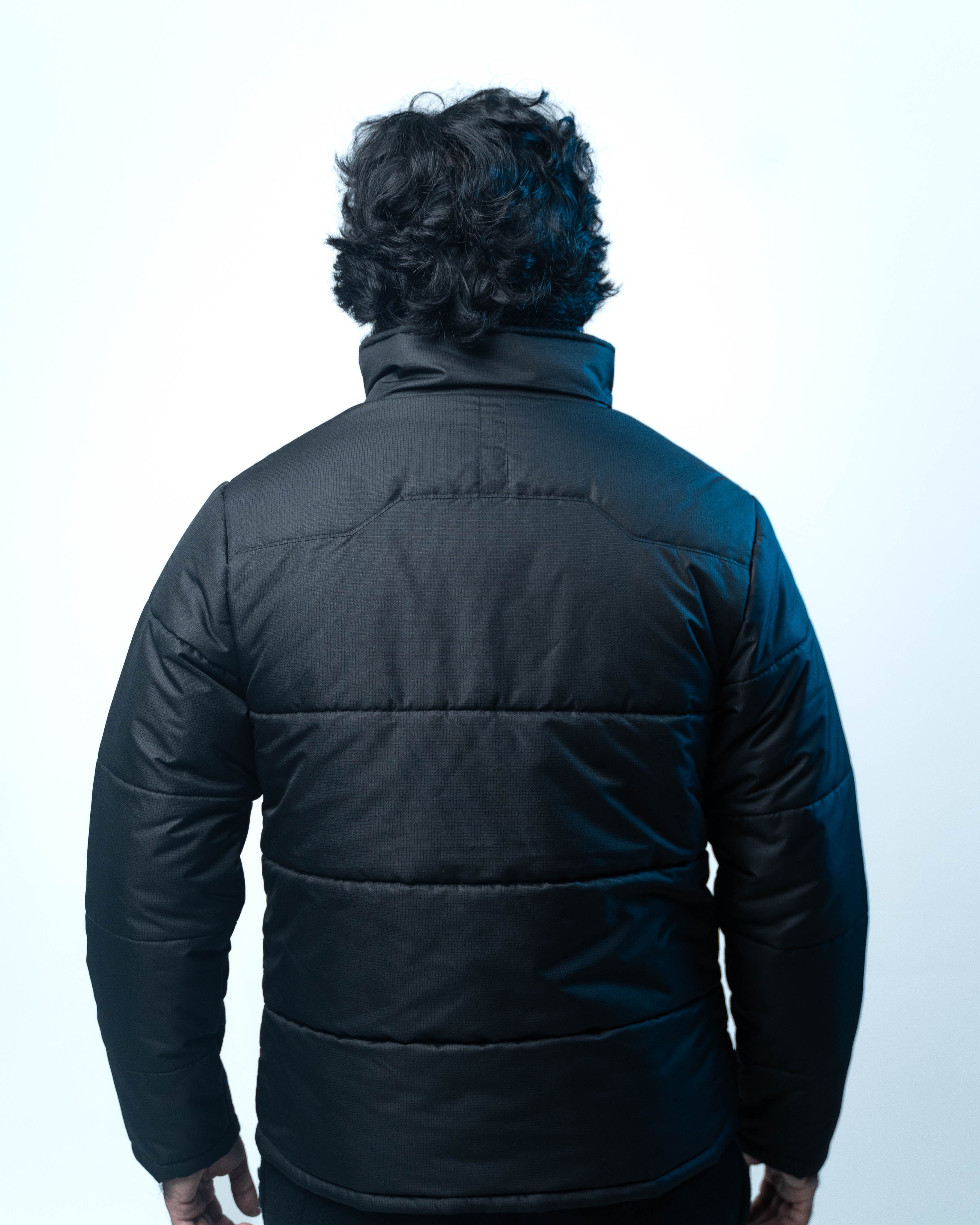 Black Padded Puffer Jacket