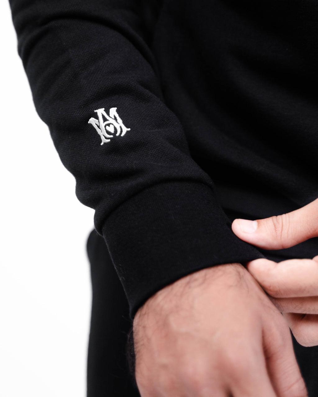 AMIRI Black Premium Hoodie Tracksuit
