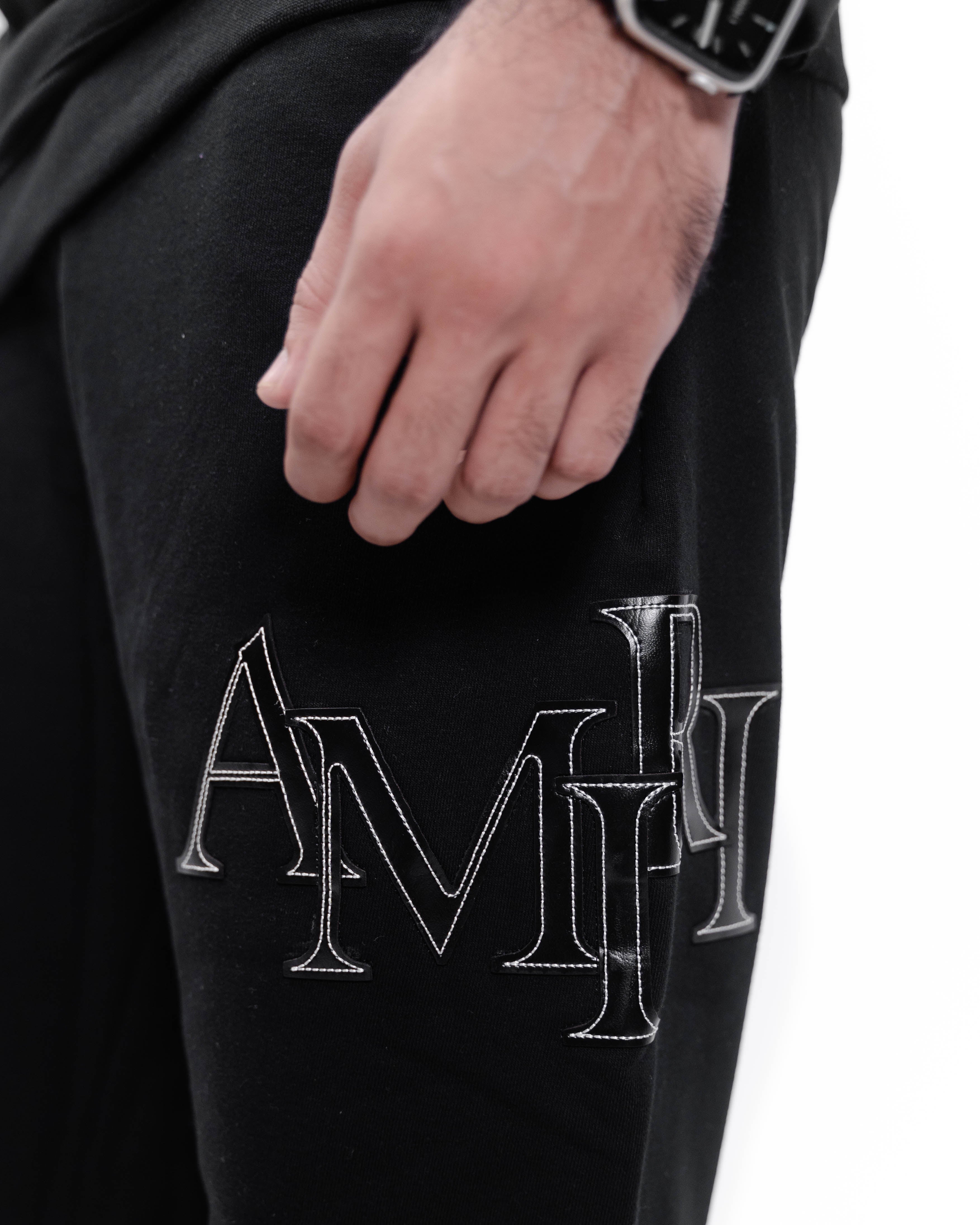 AMIRI Black Premium Hoodie Tracksuit