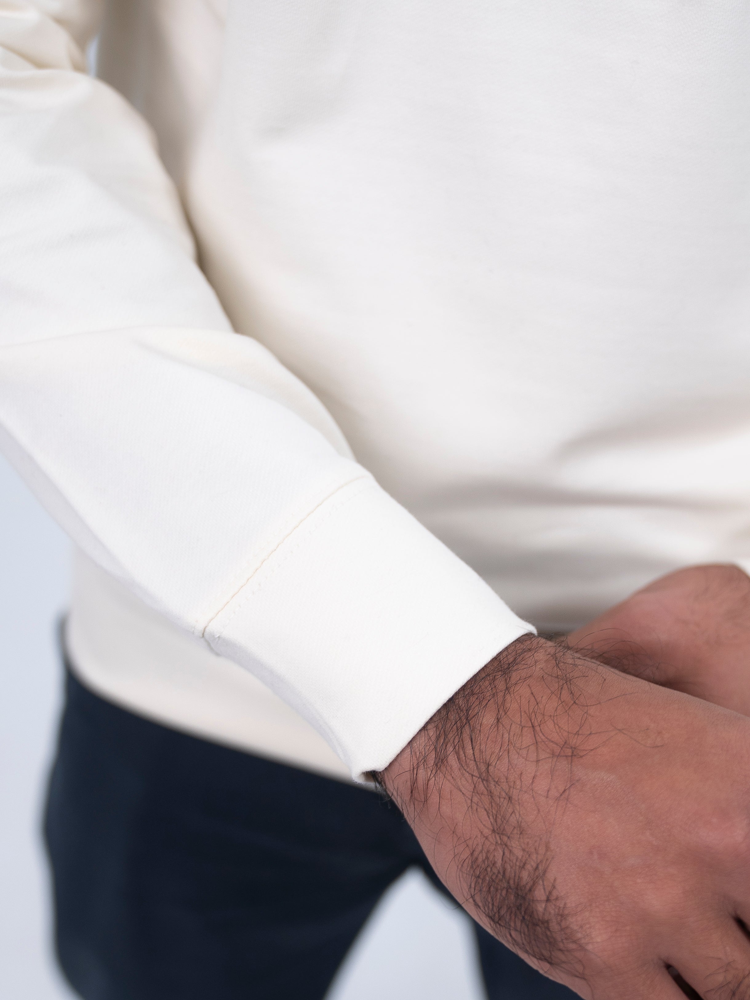 Nike White Crewneck Sweatshirt