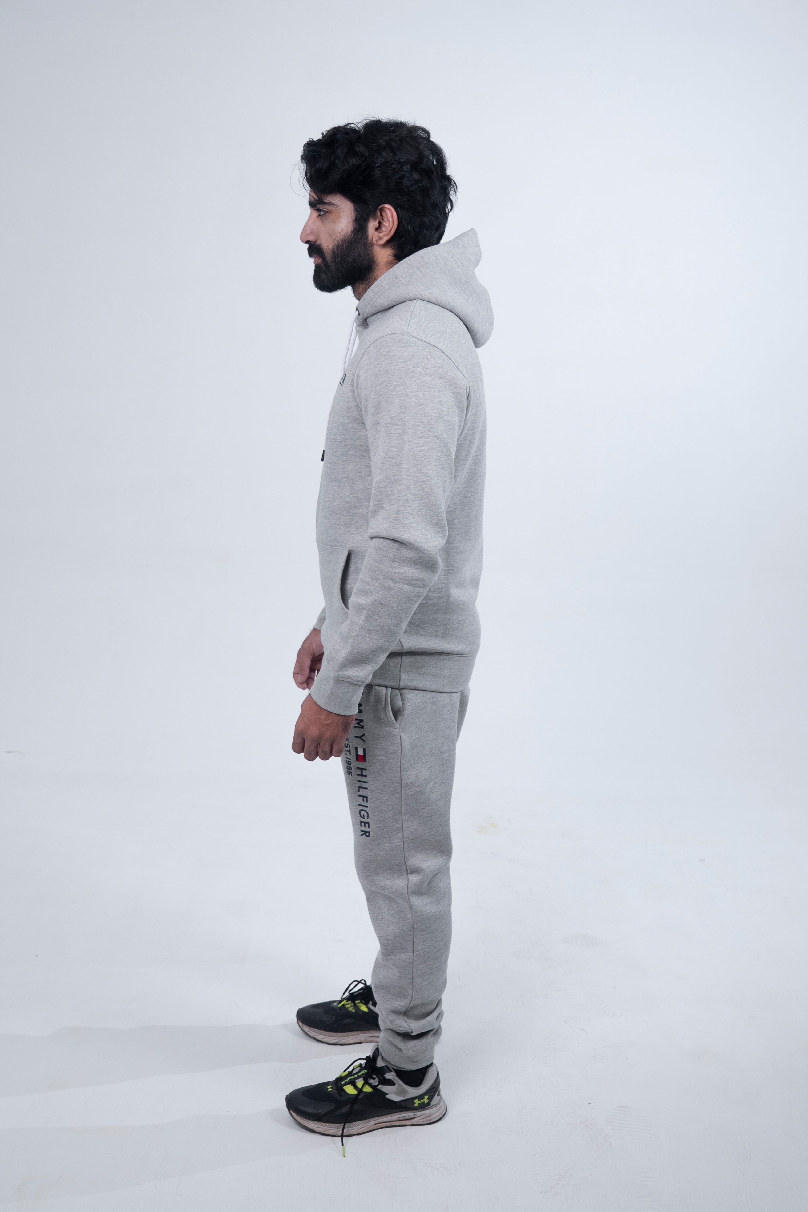 Tommy Hilfiger Premium Grey Pullover Tracksuit