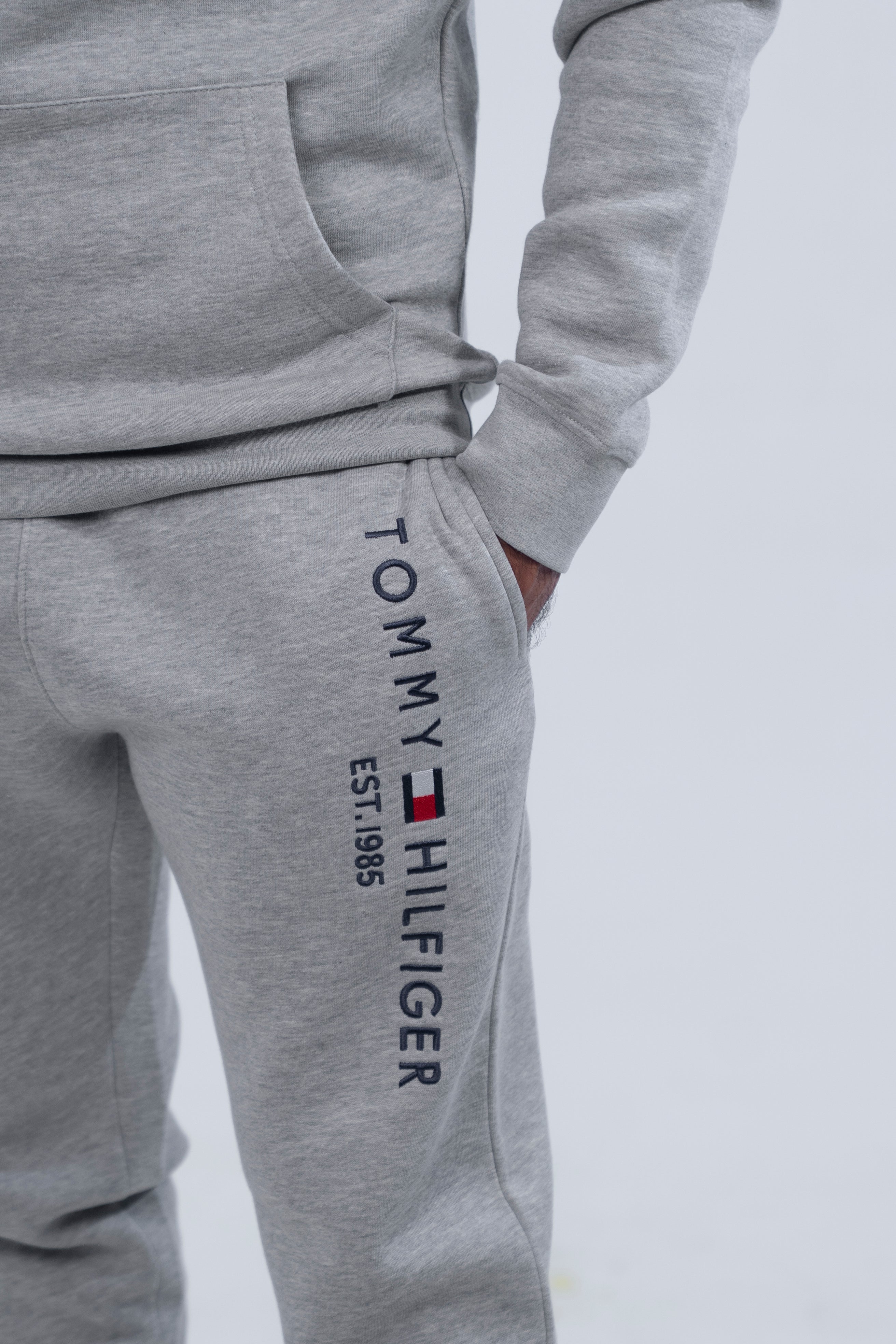Tommy Hilfiger Premium Grey Pullover Tracksuit