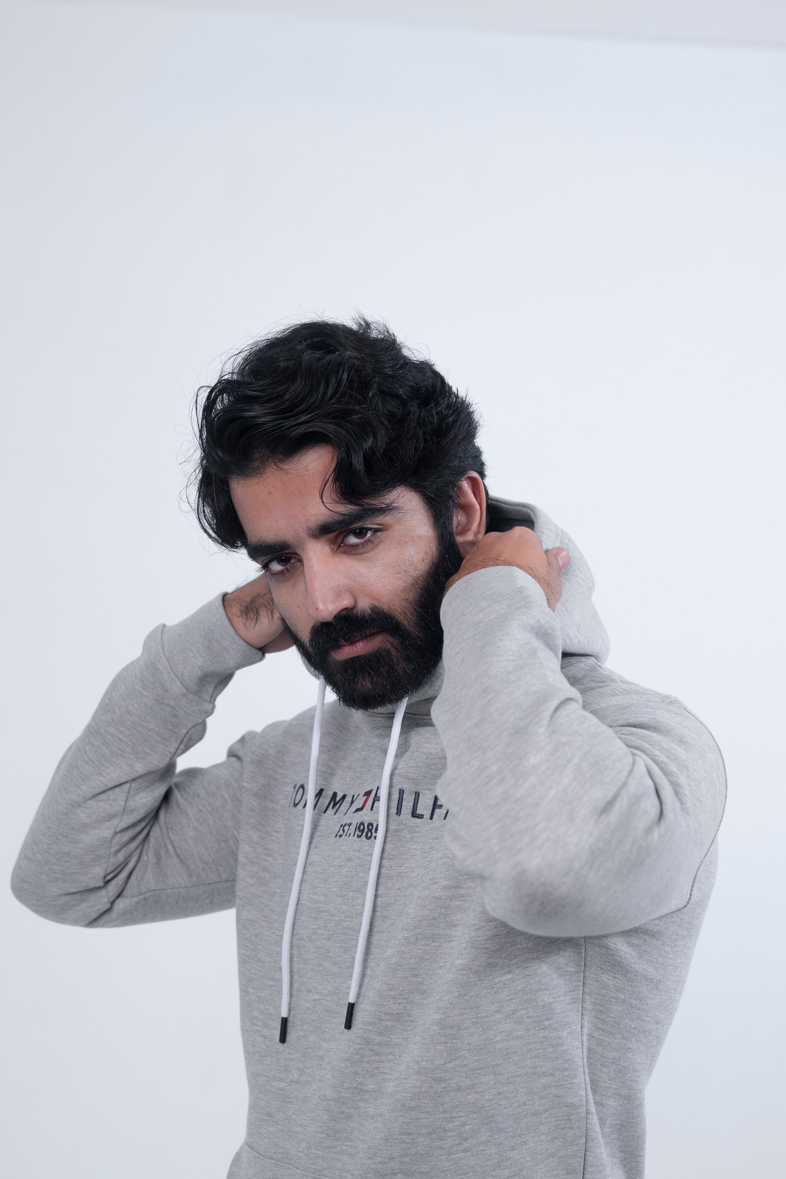 Tommy Hilfiger Premium Grey Pullover Tracksuit