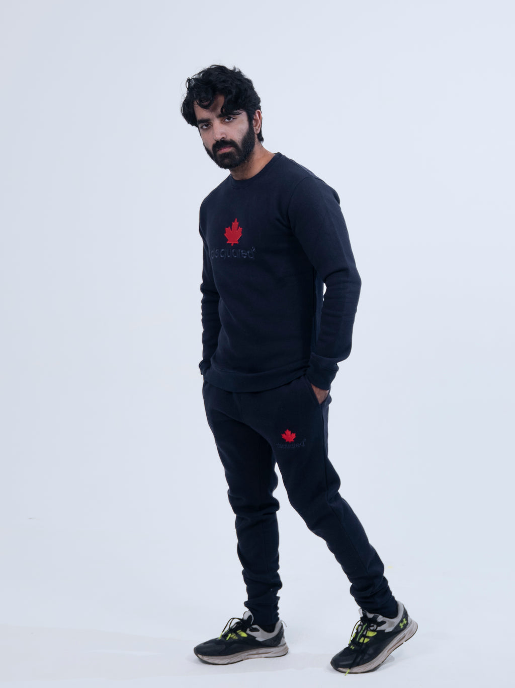 Dsquared2 Navy Round Neck Tracksuit