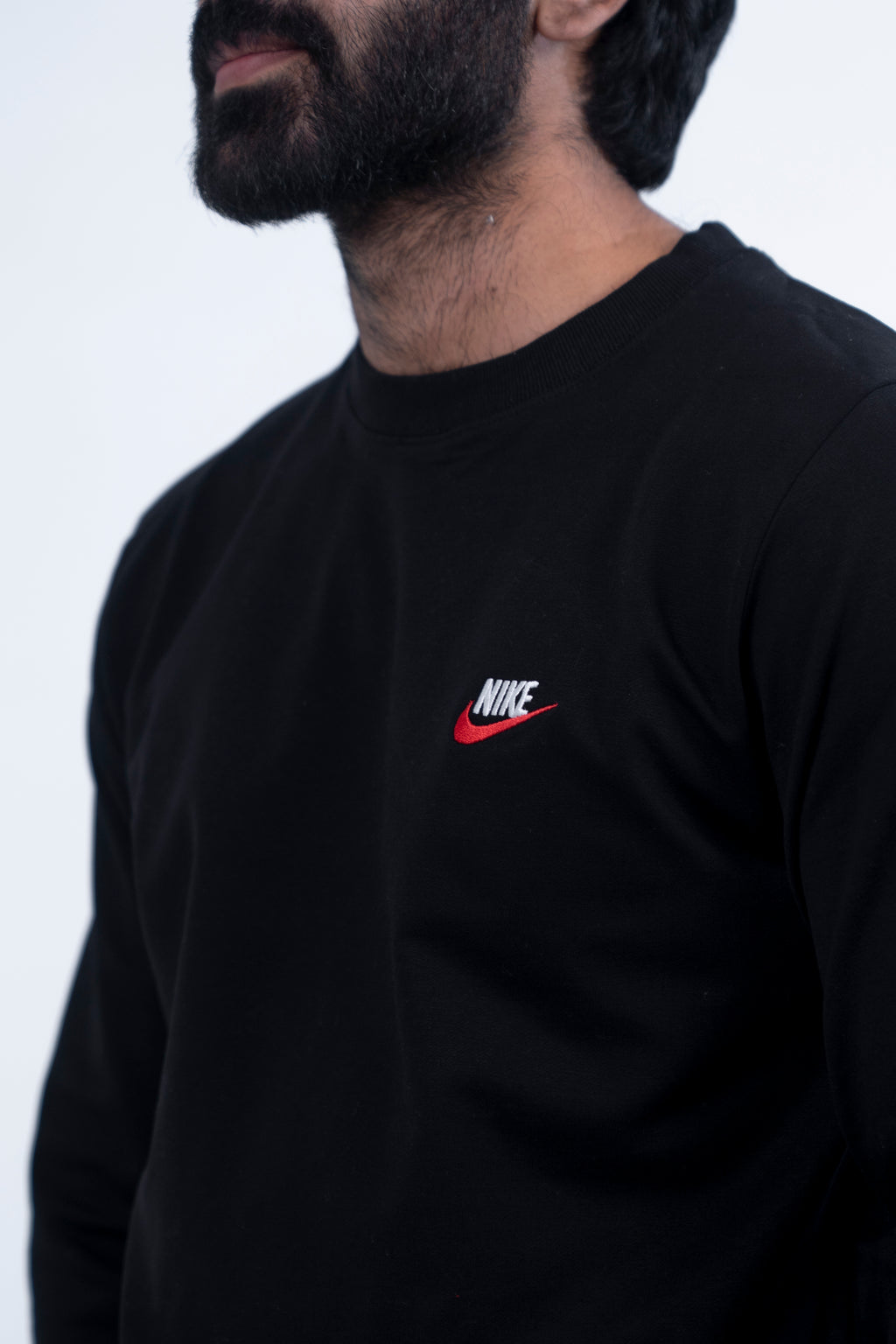 Nike Black Crewneck Sweatshirt