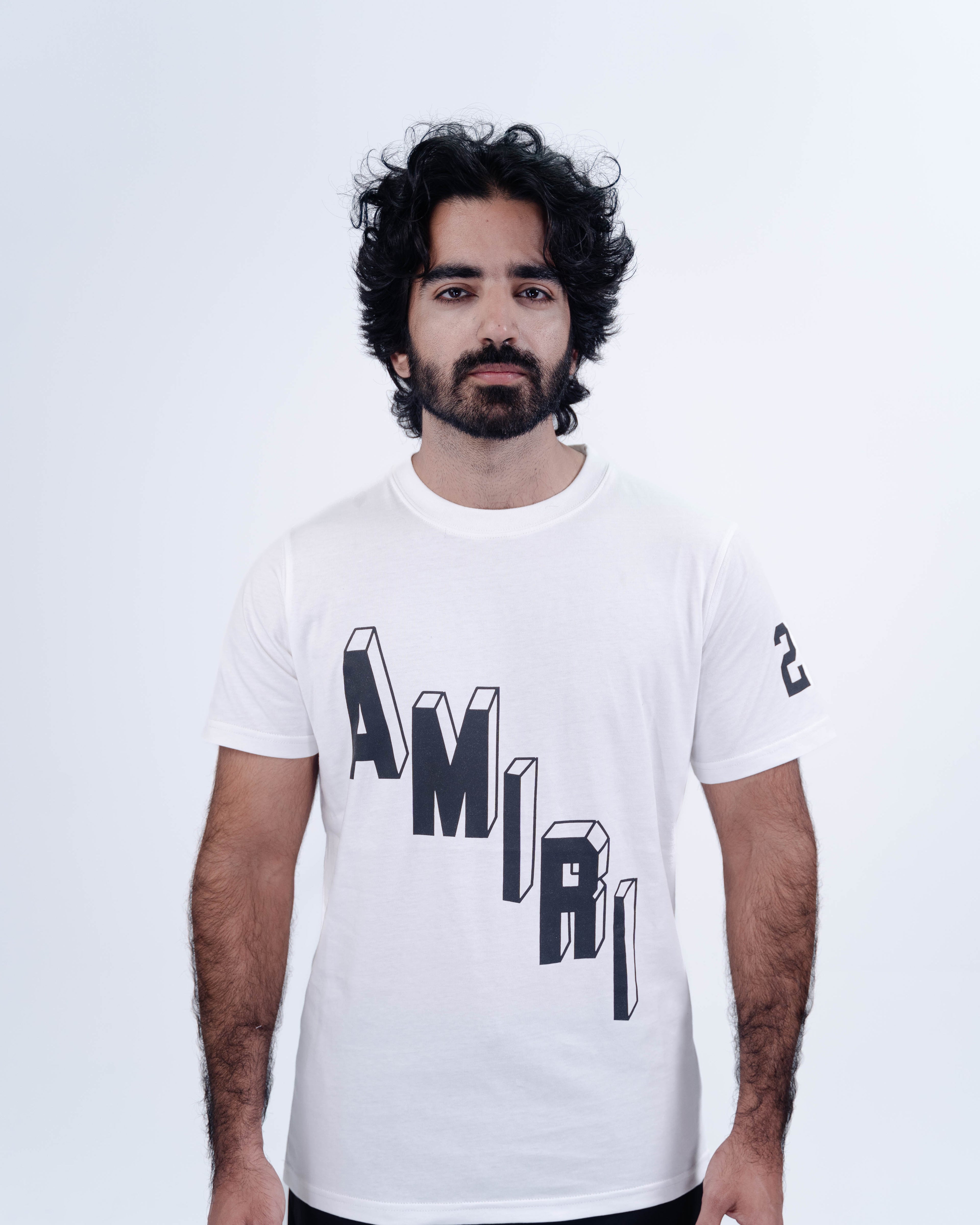 AMIRI Premium 3D Print Jersey T-Shirt