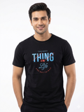 "The Best Things" Premium Black Graphic T-Shirt
