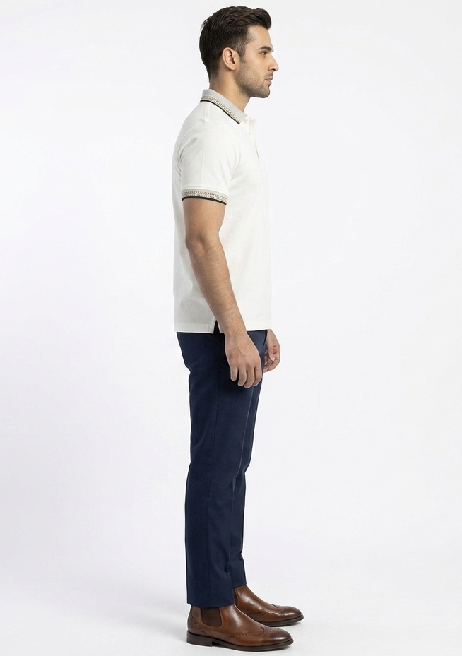 TJ WHITE SIGNATURE POLO
