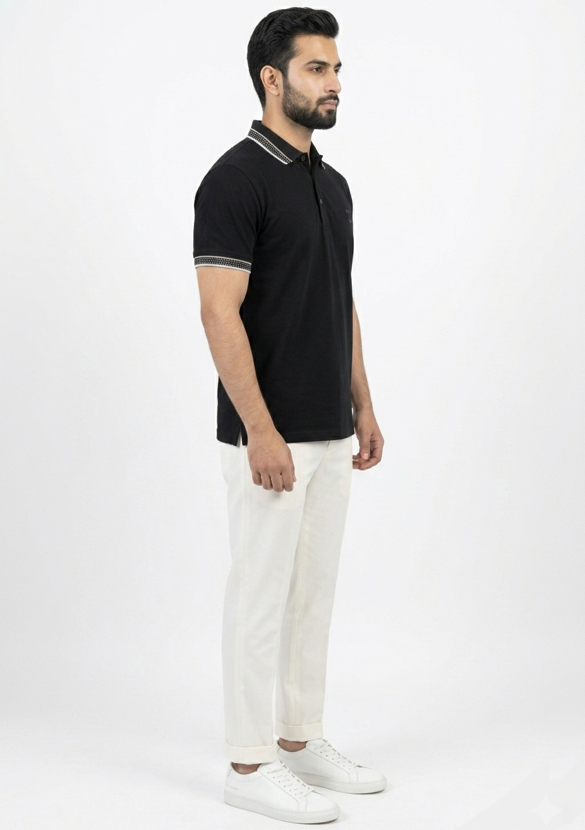 TJ BLACK SIGNATURE POLO