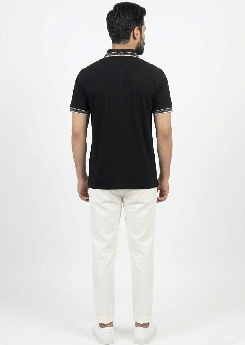 TJ BLACK SIGNATURE POLO