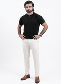 LIMITED EDITION BLACK KNITTED POLO