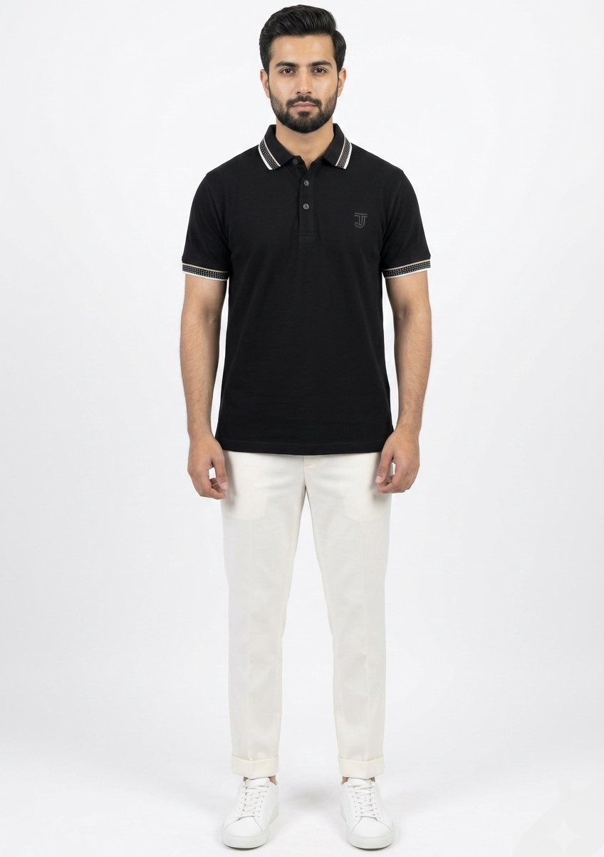 TJ BEIGE SIGNATURE POLO