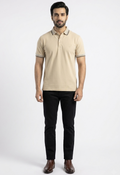TJ BEIGE SIGNATURE POLO
