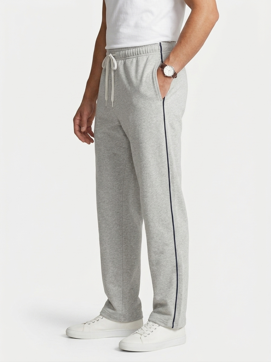 Classic Men's Cotton Trouser - Grey
