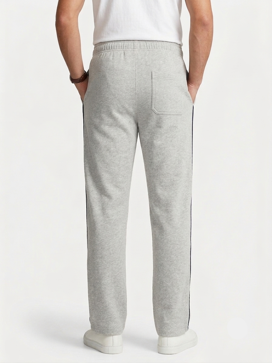 Classic Men's Cotton Trouser - Grey