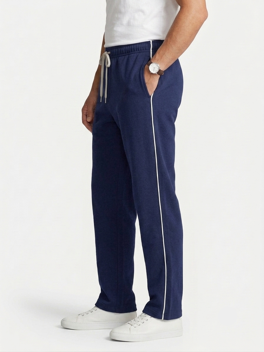 Classic Men's Cotton Trouser - Navy