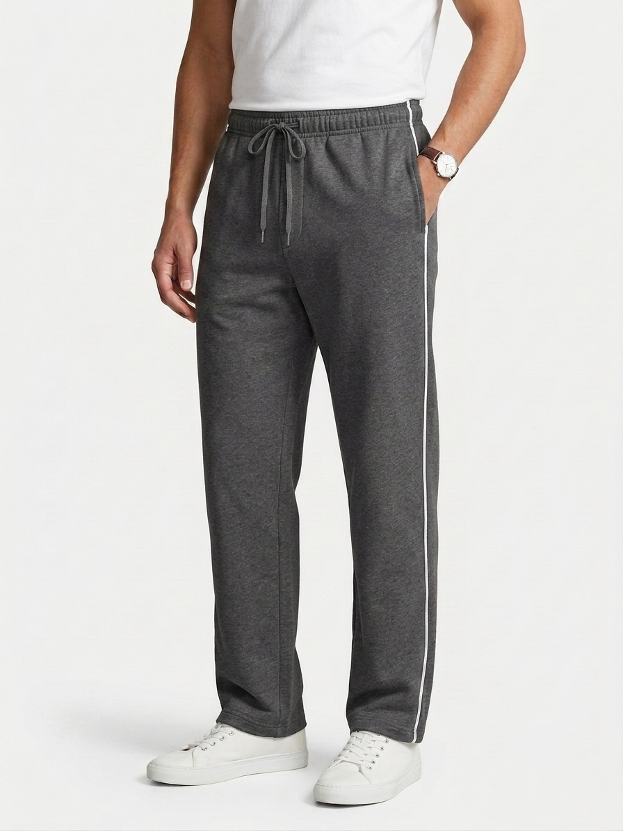 Classic Men's Cotton Trouser - Grey