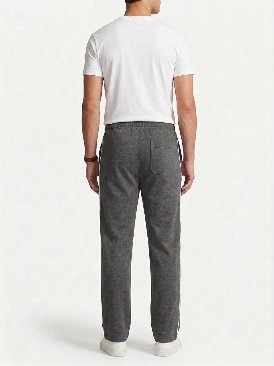 Classic Men's Cotton Trouser - Charcoal