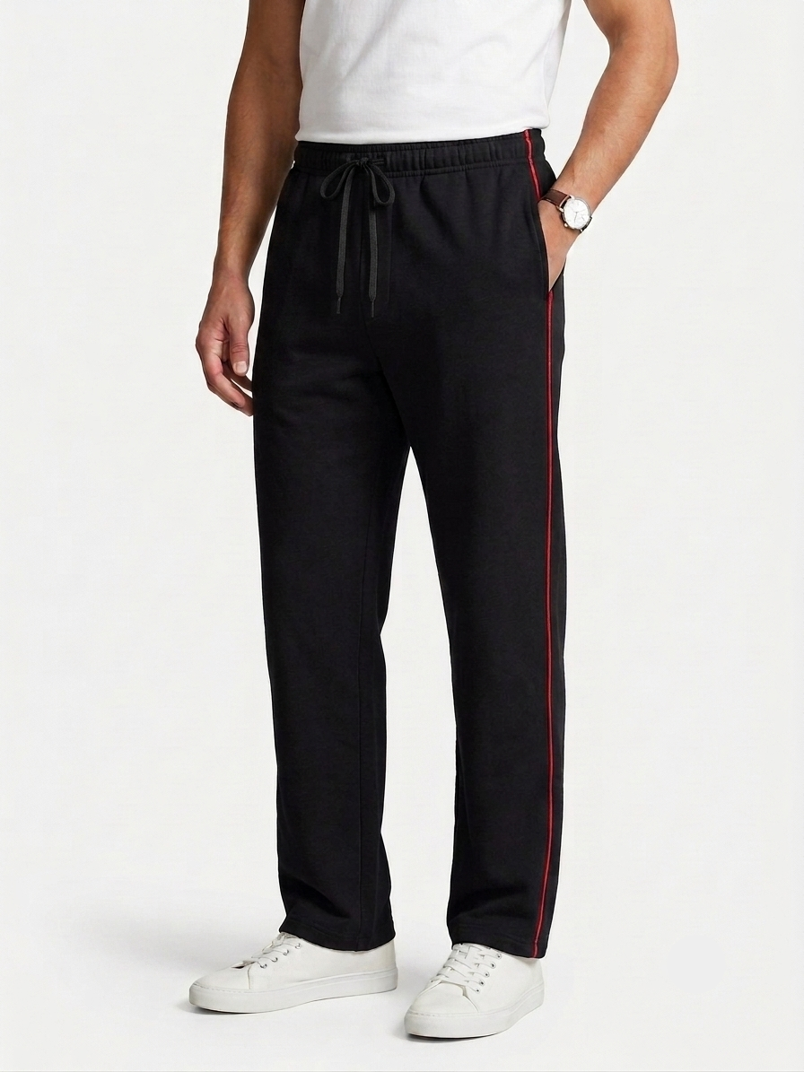 Classic Men's Cotton Trouser - Black