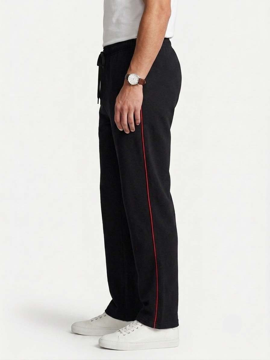 Classic Men's Cotton Trouser - Black